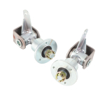 17mm 3 poldiga esiratta rummu laagri&auml;&auml;rik rooliv&otilde;ll telg 5-tollilistele rehvidele Kardile ATV-le Quad-rattale white