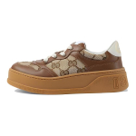 GUCCI Laste GG-l&otilde;uend Nahast Tennised 755894 UPG20 2866 32 pruun