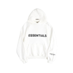 Meeste &Uuml;lem&otilde;&otilde;duline Kapuutsiga Dressipluus Eesmise Kirjatr&uuml;ki ja K&otilde;rge T&auml;navastiiliga Puuvillasegu Pikkade Varrukatega Pullover Medium white