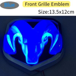 Auto tagumine pagasiruumi kleebis Eesmise iluv&otilde;re embleem Modifitseeritud punane LED-valguse kaunistus Dodge'i embleemile RAM 1500 2500 Caliber Jcuv