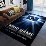 Nimi Kohandatud HSV pildid Logo Vaip Vaip elutuppa Magamistuppa Kodu Diivani Kaunistus, Laste m&auml;ngimine Libisemisvastane P&otilde;randamatt 80x120cm( 31x47in)