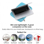 B2015 s&uuml;learvuti varrukas, pehme t&otilde;mblukuga kott 11 /12 /13 /14 /15 /15,6 /17  koti&uuml;mbrise kate MacBook Airile 11 inch roosa