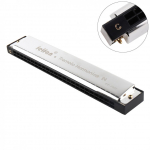 H&otilde;bedane 24 auguga 8K titaanist suupill, tremolotoon klahv