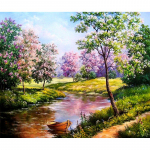 5D DIY teemantmaal  Paat vees  Teemanttikandid Ristpistes Rhinestone'i mosaiikmaal 20X30CM