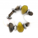 Les Tr&eacute;sors De Lily [D7760] &ndash;  India suvi  merevaigupruun disainerk&auml;ev&otilde;ru pruun