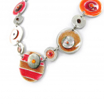 NOA [H9043] &ndash; disainerkaelakee 'Bora Bora' oranžikaspruun oranž