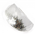 Bague Cr&eacute;ateur 'Mineralia' cristal blanc 56 valge