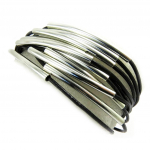 Les Tr&eacute;sors De Lily [M0706] - Bracelet cr&eacute;ateur 'Peaceful' noir (10 rangs) must