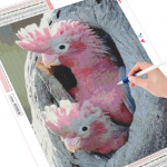 Full Drill Teemantmaal 5D Loomade Ristpistes Tikand Linn Teemantkunst Kodukaunistuse kingitus 20X30CM