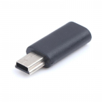 Must Micro USB emane mini-USB meessoost adapteri laadija muunduri adapter