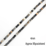 4/6/8/10/12 mm looduslikust kivist helmed &uuml;mmargused imeilusad matid Picasso lahtised helmed isetegemiseks ehete valmistamiseks kaelakee k&auml;ev&otilde;ru 4mm 95pcs