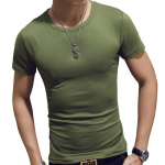 Mood Slim meeste T-s&auml;rk Pehme ja mugav hingav puuvillane meeste s&auml;rk Fitness ja vaba aeg XL