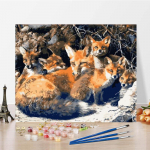 L&otilde;uendi digitaalne &otilde;limaal numbritega, &otilde;limaal, isetegemise v&auml;rvimine numbrite j&auml;rgi, kodukaunistamise kunst 40x50cm no frame