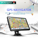 7-tolline auto GPS-navigatsiooni puuteekraan Sat Nav Tasuta kaart US