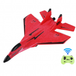 RC lennuk kergmudellennukitega EPP Foam Fighter taaslaetav liuglennuk punane