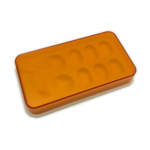 1 tk Dental Synthctic Acryl Resin Hammaste varjutus Light Storage Box v&auml;rvitoonis