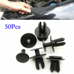 50x 9mm auto plastikust neediklambrid poritiiba kinnitus Uusim Mercedes-Benz-BMW jaoks