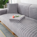 &Uuml;hev&auml;rviline libisemiskindel diivani kate Paks pehme pl&uuml;&uuml;s diivanipadja r&auml;tik elutoa m&ouml;&ouml;bli jaoks Decor Slipcovers diivanikatted 70x90cm 1pcs