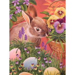 T&auml;isteemanttikandid ristpistes j&auml;nesloomade teemantmaaling lihav&otilde;ttemunade mosaiigikomplekt kivikivist kodukaunistus k&auml;sit&ouml;&ouml; kingitus Full Round 20x30CM