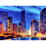 5D DIY Diamonds City Scenic Water Diamond Diamond Tikkimiskomplekt &uuml;mmargune mosaiikmosaiik Mosaiik Kunstpilt Kodukaunistuse kingitus Full Round 20x30CM