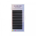 GLAMLASH Easy Fan Volume Lashes Auto Bloom Individuaalne Ripsmepikendus Kunstripsmed Tihedad Natural Camellia Ripsmepikendused 0.07mm C 8mm must