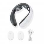 4 režiimi 15 k&auml;iguga elektriline kaelamasseerija EMS pulssmassaaž Nutikas emakakaela l&uuml;lisamba masseerija v&otilde;ib soojendada lihaseid, l&otilde;dvestab valu ja leevendab f&uuml;sioteraapiat USB Charging Version