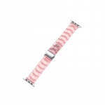 Rihm Apple kellarihmale 7 44mm 40mm 42mm 38mm 41 45mm correa l&auml;bipaistev Loop kellarihm iwatchile 7 6 se seeria 5 4 3 38mm / 40mm / 41mm valge