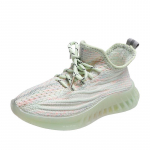 Laste spordijalatsid s&uuml;gise poistele ja t&uuml;drukutele silmkoelised kingad V&otilde;rgust l&auml;bilaskvad kookosp&auml;hkli vabaajajalatsid 25 roheline