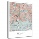 L&otilde;uendiprint Abstract Pink Texture 40x60 roosa