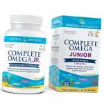 Oomega teismelistele, Complete Omega Junior, Nordic Naturals 90 geelkapslit Sidrun (67352009) 90softgels Lemon
