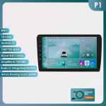 Hizpo 4G+WIFI 2 Din Android Auto raadio A3 8P jaoks 2003&ndash;2013 Carplay Car Multimedia GPS 2din Autoradio Navigation GPS Head Unit Automotivo Video HC1 4Core 1G 32G