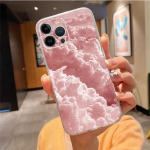 Telefoni&uuml;mbris Iphone 14 Pro Max 13 12 11 Pro Max Xs Xr X 12mini 7 8 Plus Se Pink Aesthetic Case Funda jaoks iPhone 11Pro