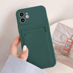 Kaarditasku kaitsev h&uuml;briid-rahakoti&uuml;mbris Iphone 11 &uuml;mbrisele Iphone 12 13 14 Pro Max Mini Xr Xs 7 8 Plus Se 2022 2020 tagakaas For iPhone 7 Plus valge