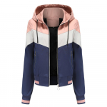 Naiste tuulepluusid &otilde;hukesed t&otilde;mblukuga pingutusn&ouml;&ouml;rid kapuutsiga joped Kerge vihmakindel l&uuml;hike tren&scaron;mantel Kevad-s&uuml;gis tuulepluus &otilde;ues vabaajar&otilde;ivad S roosa