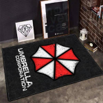 3D-printimine &otilde;udusfilm Resident Evil tegelane must vihmavari, tr&uuml;kitud vaibam&auml;ng Pehme vaip elutuba libisemiskindel matt roomamismatt 40x120cm