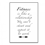 J&otilde;usaal Seinakunst Motivatsioon Spordiplakat Fitness T&uuml;druk Kallisteenia Prindi L&otilde;uend Maalimine Sportlane Hantlipilt Kodukaunistus 21x30 No Frame