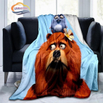 Grizzy and The Lemmings laste tekk Cartoon Bear hiir Flanell kohev tekk Diivanvoodi tekk matkatekk 150x180cm