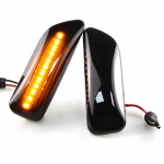 2tk Dynamic Blinker LED k&uuml;lgmarker suunatuli Volvo S80 S60 XC90 MK1 2003-2009 XC70 V70 MK2 2000-2008 30722641 jaoks