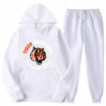 Tiger Muay Thai Kungfu v&otilde;itluskunstide karate judo v&otilde;itlusklubi meeste komplekt, kapuutsid + p&uuml;ksid, kaheosaline spordidress Trendikas spordir&otilde;ivaste komplekt S