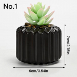 Lihtne keraamiline lillepott, mahlane potiistutaja Kodukaunistused T&ouml;&ouml;laua kaunistused Aiatarbed Bonsai taimepott No.1