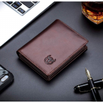 Kontaktid Meeste ehtsast nahast rahakott | RFID-d blokeeriv rahakott meestele|