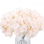 10 tk 16 cm kunstlik hortensia lillepea pulmakaare taustaga. Seina dekoratiivlilled Koduaed Hotelli kaunistus v&otilde;lts Flores punane