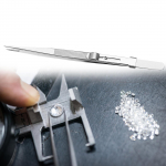 Precision Tweezers ,Jewelers Pick up Tool Professional Pointed Tip Jewelry Making Straight