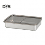 1000ML/2000ML/800ML/400ML Crisper Box Suure mahutavusega l&otilde;unakarp suletud kaanega hoiab &auml;ra l&otilde;hnade s&auml;ilituskasti 800ML