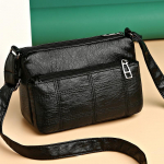 Vintage naiste kotid Retro &otilde;lakotid naistele Fashion Messenger Crossbody kotid K&otilde;ik sobivad &otilde;lakotid PU nahast k&auml;ekotid 19cm9cm14cm must