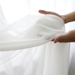 Euroopa-Ameerika stiilis mitmev&auml;rviline l&auml;bipaistev kardin Erkeri aknaklaas T&auml;isuksekardinad Drape Panel T&uuml;ll elutuppa W100xL200CM 1pcs