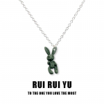 RUI RUI YU Rogue Rabbit ripats kaelakee ripats kaelakee naistele meestele t&uuml;druks&otilde;brale paarile armuke ehted 1 PC