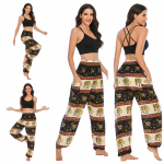 Tai Elephant Yoga Pants Virnastatud dressip&uuml;ksid one size