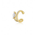 ANDYWEN 925 Sterling Silver, 1 tk, kahekordse ringiga, opalestsentsv&auml;rviga luksuslikud k&otilde;rvaklambrid, naiste 2023. aasta heledad luksuslikud peened ehted M