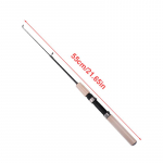 Talvised j&auml;&auml;p&uuml;&uuml;gi ridvad FTK 55 cm/21,65 tolli 65 cm/25,59 tolli/ 75 cm/29,52 tolli CW10-20G j&auml;&auml;p&uuml;&uuml;girullid Talvised pehmed &otilde;ngeridvad karpkalap&uuml;&uuml;k 55cm/21.65inch